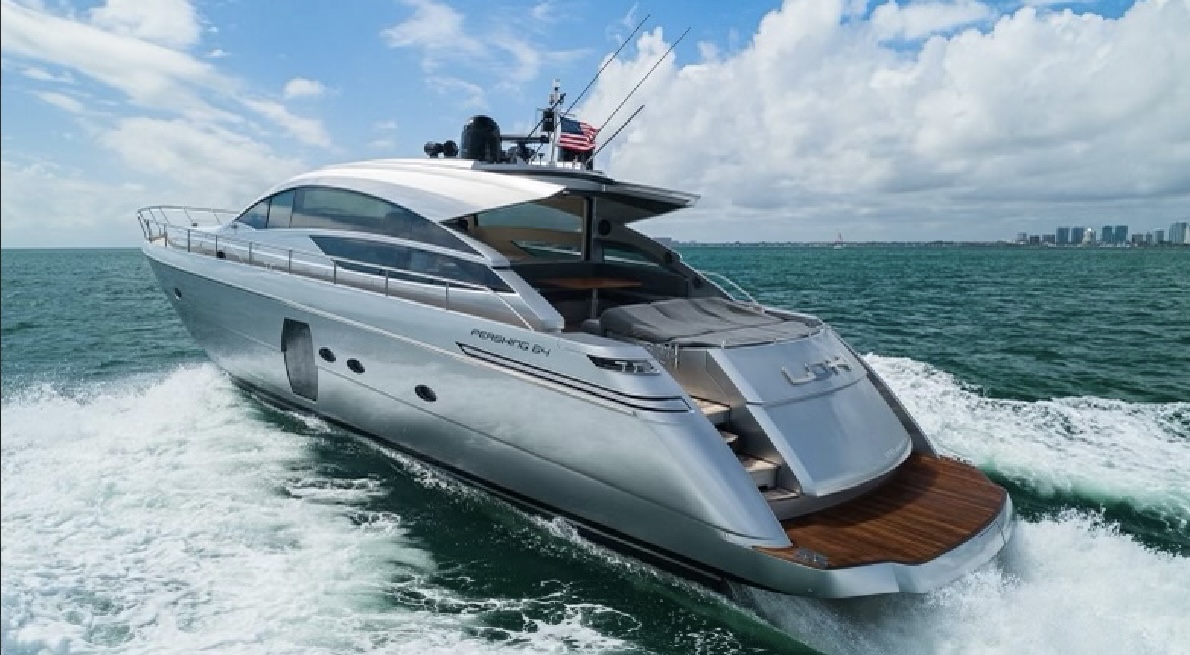 64ft Pershing Motor Yacht rental in Miami
